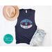 Women's Rights Vote Blue Shirt - A Woman's Place is in the White House Feminist Shirt for Women's Rights Muscle Tank Top