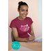 Women's Rights Vote Blue Shirt - Childless Cat Woman, Feminist Shirt for Women's Rights
