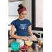 Women's Rights Vote Blue Shirt - Childless Cat Woman, Feminist Shirt for Women's Rights