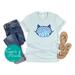 Women's Rights Vote Blue Shirt - Miserable Childless Cat Ladies Vote, Feminist Shirt for Women's Rights