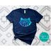Women's Rights Vote Blue Shirt - Miserable Childless Cat Ladies Vote, Feminist Shirt for Women's Rights