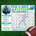Custom Football Donation Calendar for Teams