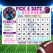 Sports Team Donation Calendar for Football