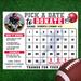 Football Season Donation Tracker Calendar
