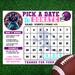 Sports Team Donation Calendar for Football