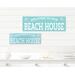 This rustic beach house sign is warm and welcoming and will make a perfect housewarming gift whether you have a beach house or not! With two resin starfish and coastal colors painted to look like planks, everyday is a beach day. Comes ready to hang or stands alone on a shelf, mantel or window sill. Choose from two dimensions, 5.5 x 16 x .75, or 7.25 X 21.5. The starfish will remain the same size as the smaller sign.​This sign is hand painted using chalk paint on solid wood with two added resin starfish. Every sign is made to order.