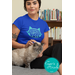 Women's Rights Vote Blue Shirt - Miserable Childless Cat Ladies Vote, Feminist Shirt for Women's Rights