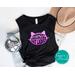 Women's Rights Vote Blue Shirt - I Support Childless Cat Ladies, Feminist Shirt for Women's Rights Muscle Tank Top