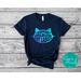 Women's Rights Vote Blue Shirt - I Support Childless Cat Ladies, Feminist Shirt for Women's Rights