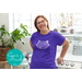 Women's Rights Vote Blue Shirt - I Support Childless Cat Ladies, Feminist Shirt for Women's Rights