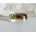 Dried Moss and Mushroom Resin Cabochon for Jewelry or Keychain Making