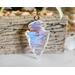 Opalite and Copper Wire Wrapped Arrowhead Pendant