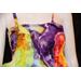 Women's Festival Skirt/Dress - M - Rainbow Geode Pattern
