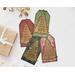 Rustic Christmas Tree Music Sheet Paper Gift Tags