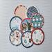 8 winter theme christmas gift tags 