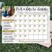 Printable School Fundraising Donation Calendar