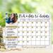 Printable School Fundraising Donation Calendar