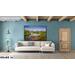 Oxbow Bend in Grand Teton National Park. Mount Moran rising above the snake river, showing a beautiful reflection in the water, with wildflowers in the foreground
Room mockup of 40x60 large acrylic or metal print over a couch