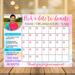 Pick a Date Fundraising Calendar Template