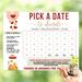 Editable All Purpose Donation Calendar PDF