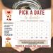 Editable All Purpose Donation Calendar PDF