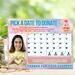 Printable Fundraising Calendar for Any Event