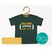 Personalized Football Spirit Apparel - Custom Football Little Sister T-Shirt with Team Colors and Mascot, Player Name, or Jersey Number