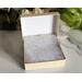 Herkimer Diamond Sterling Silver Wire Wrapped Gemstone Bar Necklace in Packaging