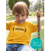 Personalized Football Spirit Apparel - Custom Football Little Brother T-Shirt with Team Colors and Mascot, Player Name, or Jersey Number