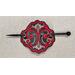 Gryffindor: Red/ Red/ Light Grey on Dark Grey Vinyl