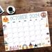 Cute Halloween October 2024 Calendar Download