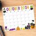 Whimsical Halloween October 2024 Calendar