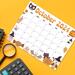 Printable October 2024 Halloween Calendar PDF