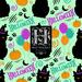 Black Cat Halloween Seamless Digital Pattern by Hot Pocket Digital