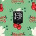 Boxing Christmas Seamless Digital Pattern by Hot Pocket Digital