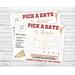 Minimalist Cheerleader Donation Calendar in Soft Pastel Colors