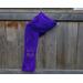 Another pic of a purple scarf with hearts along its length.