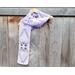 Another pic of the display for the Hearts Crochet Scarf pattern.