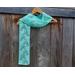 Another pic of the display for the Vine Crochet Scarf pattern.