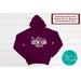 Personalized Spirit Apparel - Senior Mom Shirt Class of 2025 with School Colors and Mascot Hoodie Sweatshirt
