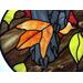 Close up on leaf details in Paws and Leaves Panel.