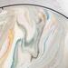 Cream Teal Orange Gold Lazy Susan