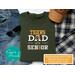 Personalized Spirit Apparel - Custom Bonus Dad of a Senior T-Shirt with Bass Drum, School Colors, and Graduation Year 2025