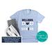Personalized Spirit Apparel - Custom Dad of a Senior T-Shirt with Snare Drum, Mascot, and Graduation Year 2025