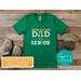 Personalized Spirit Apparel - Custom Drum Captain Dad of a Senior T-Shirt with Bass Drums, School Colors, and Graduation Year 2025