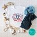 Women's Rights Vote Blue Shirt - Vote Like a Girl Feminist Shirt for Women's Rights