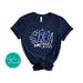 Women's Rights Vote Blue Shirt - Vote Like a Girl Feminist Shirt for Women's Rights