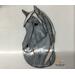 Arabian Horse in Gray, shown on a light box- light off.