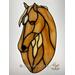 Tennessee Walking Horse shown on light box- light on.