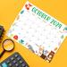 Fall Colors Cute Animal Calendar